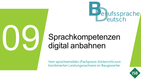 Sonstiges: Sprachkompetenzen digital anbahnen
