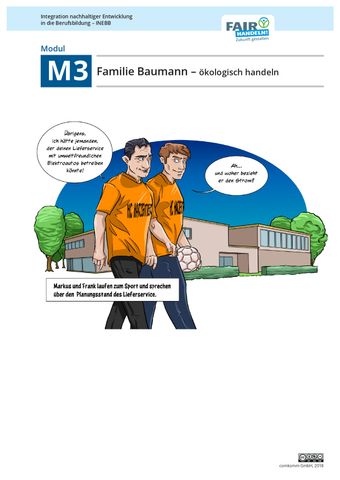 Bild: M3 09 Familie Baumann: ökologisch handeln
