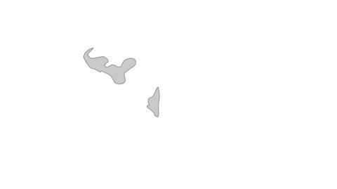Karte: Landkarte Tonga (Politische Staatsgrenzen)