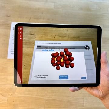 Unterrichtsplanung: AR-Lernumgebung zum adaptiv-gestützten Aufstellen von Reaktionsgleichungen