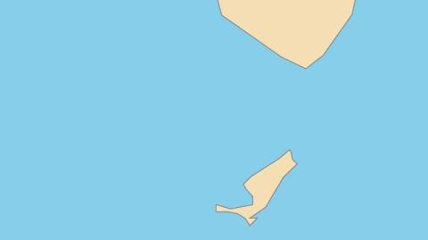 Karte: Landkarte St. Vincent und die Grenadinen (Politische Staatsgrenzen und Hauptstadt)