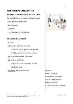 Broschuere: Fachlagerist:in