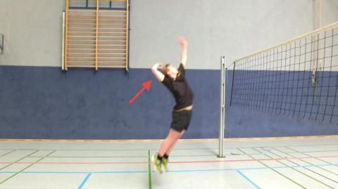 Video: Volleyball: Angriffsschlag