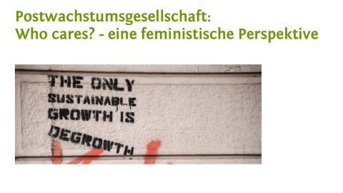 Unterrichtsbaustein: Eine Einführung in feministische Ökonomiekritik und Postwachstum - Präsentationsvorlage (PDF)