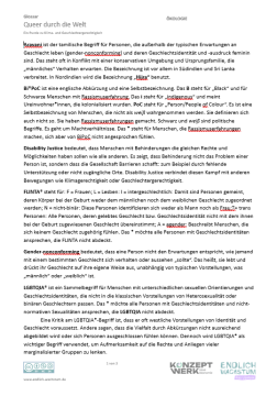 Glossar: Queer durch die Welt | Glossar