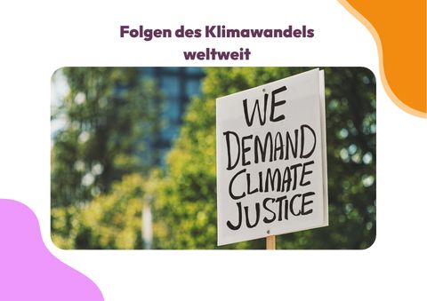 Unterrichtsbaustein: Folgen des Klimawandels weltweit