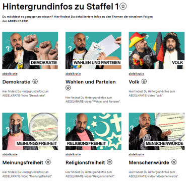 Webseite: ABDELKRATIE - die Hintergrundinfos für Lernende