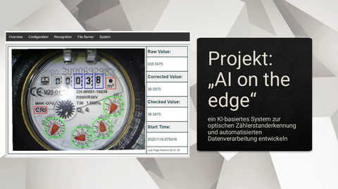 Presentation: Projekt „AI on the edge“: smarter Wasserzähler