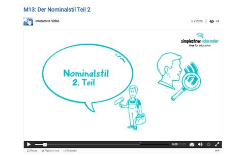 Video: Montage einer Wand-T-Verbindung | M 13: Interaktives Video mit Übung zu Nominalstil