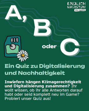 Unterrichtsbaustein: 3 Fragen zu Digitalisierung | Miniquiz