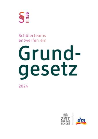 Unterrichtsplanung: Schülerteams entwerfen ein Grundgesetz