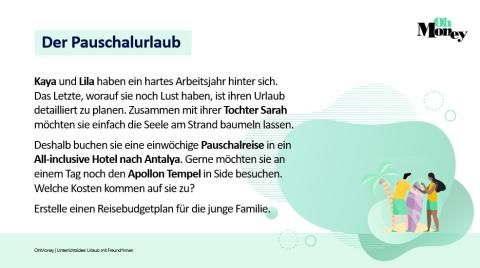 Veranschaulichung: Urlaub mit Freund*innen - Urlaubsprofile