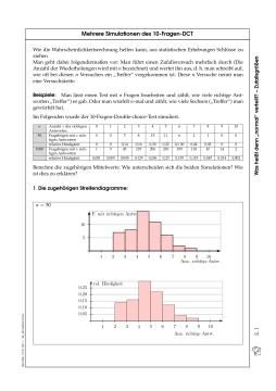 Veranschaulichung: Mehrere Simulationen des 10-Fragen-DCT (pdf)