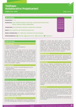 Text: DigiBitS-Tooltipps: Kollaborative Projektarbeit (pdf)