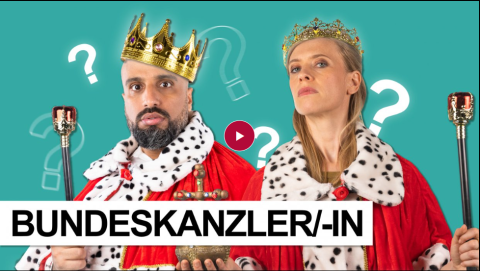Webseite: ABDELKRATIE goes wählen: BUNDESKANZLER/-IN – Kannst DU es werden?
