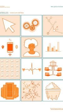 Unterrichtsbaustein: Wem gehören die Daten? - Icons zum Ausdrucken in A4 (zip)