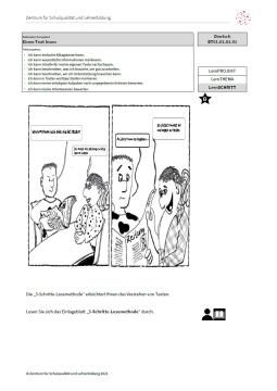 Arbeitsblatt: Einen Text lesen (Niveau B | PDF)