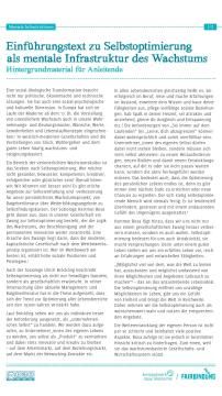 Unterrichtsbaustein: Das tollere Ich - Hintergrundtext für Anleitende