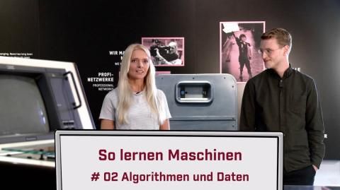 Video: (2/8) So lernen Maschinen - Algorithmen und Daten