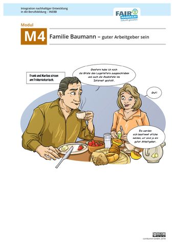 Bild: M4 01 Familie Baumann: guter Arbeitgeber sein