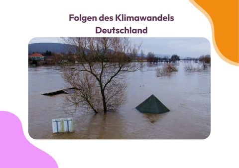 Unterrichtsbaustein: Folgen des Klimawandels in Deutschland