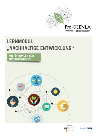 Unterrichtsplanung: Lernmodul 1 Nachhaltige Entwicklung (Ausbilder/innen)