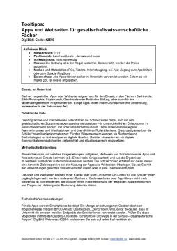 Text: DigiBitS-Tooltipps: gesellschaftswissenschaftliche Fächer (odt)