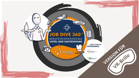 Virtual: Job Dive 360°: Hotel und Gastro | VR