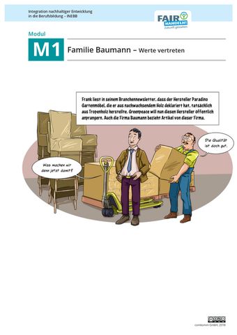 Bild: M1 12 Familie Baumann: Werte vertreten