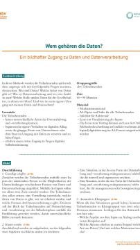 Unterrichtsbaustein: Wem gehören die Daten?
