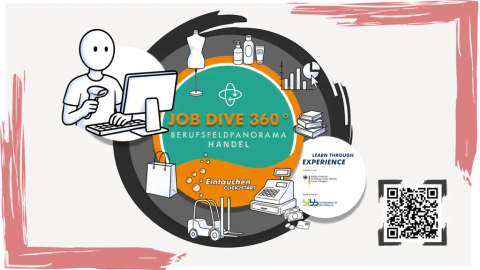 Interaktion: Job Dive 360°: Handelsberufe