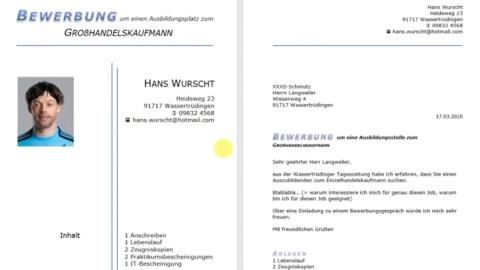 Video: Bewerbung Tutorial 5 Finale