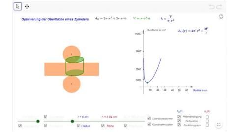 Interaktion: Zylinderoptimierung