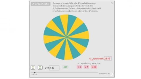 Interaktion: Farbscheibe