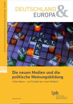 Text: Neue Medien und politische Meinungsbildung