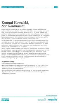 Unterrichtsbaustein: Die Welt des Wirtschaftswachstums - Personenbeschreibungen