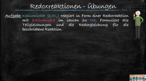 Video: Übung zum Aufstellen von Redoxreaktionen