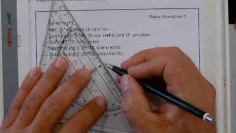 Video: flaches Werkstück 7