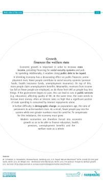 Unterrichtsbaustein: Both sides of the coin - Welfare state