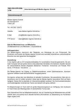 Unterrichtsbaustein: Unternehmensprofil Lernfeld 8 (DOCX)