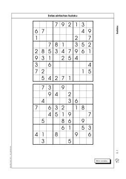 Arbeitsblatt: Sudoku (zip)