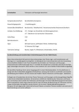 Unterrichtsbaustein: Toleranzen und Passungen (ZIP-Datei)