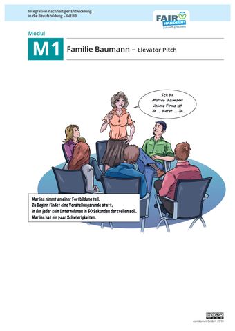Bild: M1 02 Familie Baumann: Elevator-Pitch