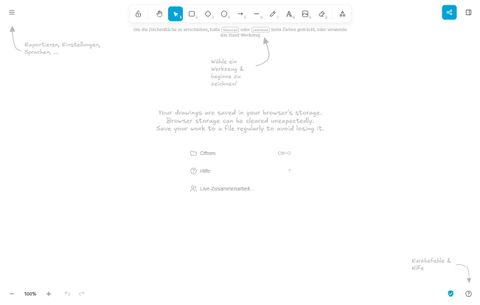 Webtool: Montage einer Wand-T-Verbindung | M 02: Excalidraw in kits.tools
