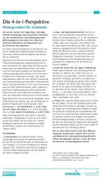 Unterrichtsbaustein: Who cares? - Hintergrundtext für Anleitende