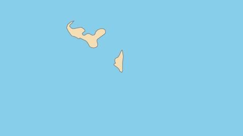 Karte: Landkarte Tonga (Politische Staatsgrenzen und Hauptstadt)