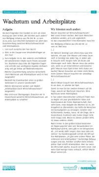 Text: Könnten wir auch anders?: Wachstum und Arbeitsplätze