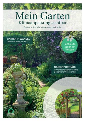 Broschuere: Mein Garten – Klimaanpassung sichtbar
