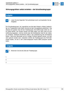 Arbeitsblatt: Modul 16 | Arbeitsblatt 8 "Begriffslandkarte (Concept Map)"