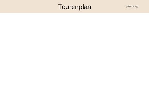 Poster: Planspiel Unwetterkatastrophe im ambulanten Pflegedienst | Tourenplan
